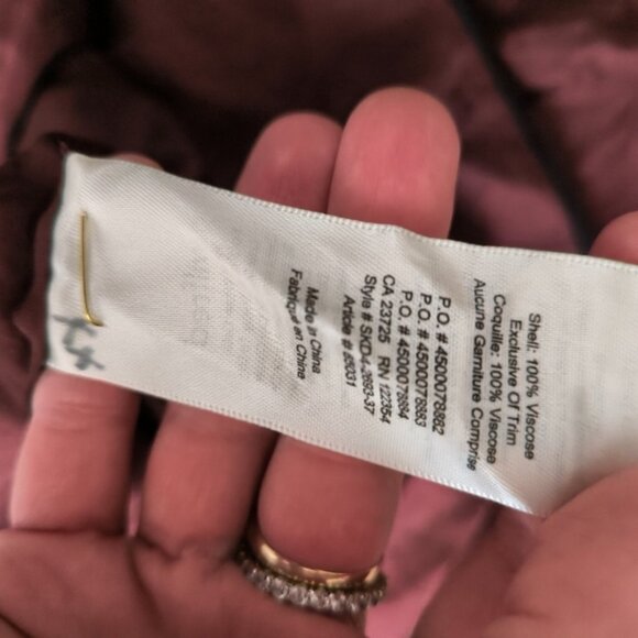 NWT Aritzia Wilfred Murol Preppy Oversized Sleek Truffle Black Pipping Shirt M - Picture 10 of 11